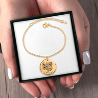 Pulsera con el retrato de tu mascota